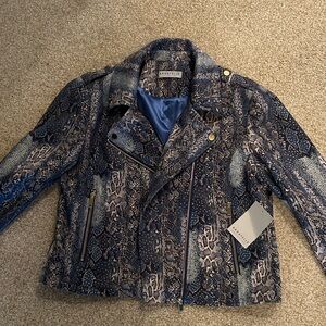 NWT Boston Proper Moto jacket, size Large